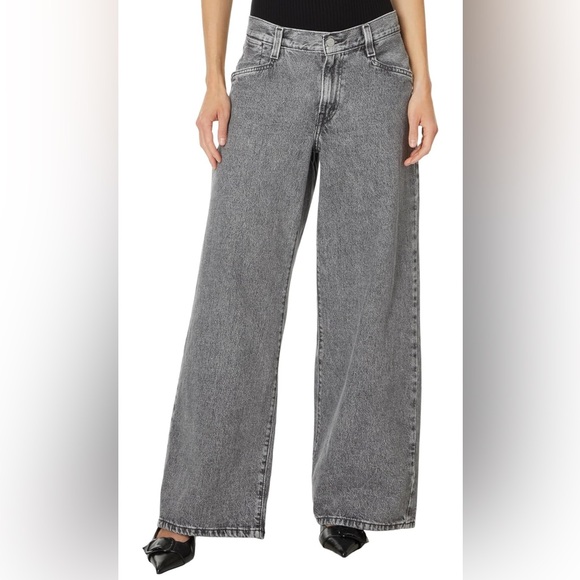 Levi's Women's 94 Baggy Wide Leg Jean Levi jeans black - Picture 2 of 5